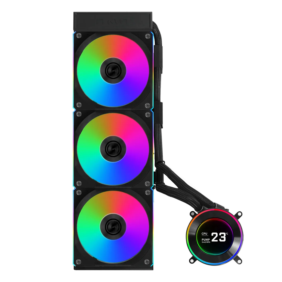 Lian Li Lian Li Hydroshift II HS2LCD36RB 360mm liquid cooler — ürün fotoğrafı