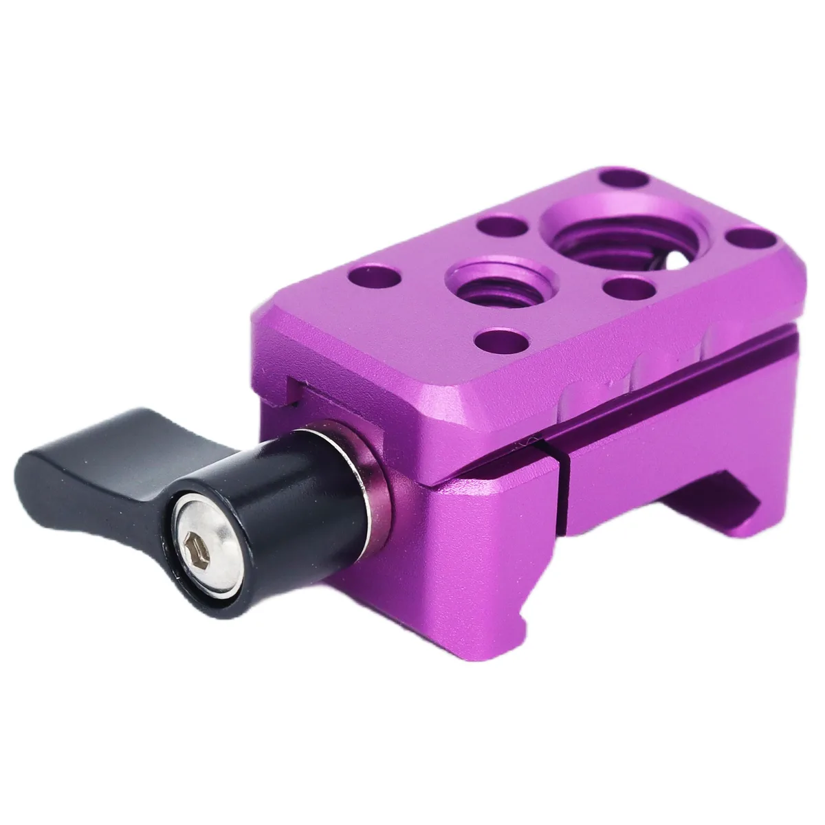 SZJELEN SZJELEN Universal NATO Clamp Purple 1/4" 3/8" Thread — product photo