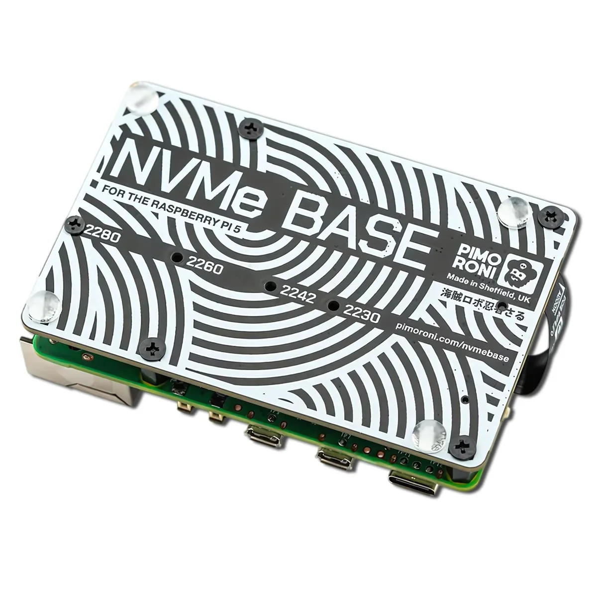 Pimoroni Pimoroni PIM699 Raspberry Pi 5 NVMe Base PCIe Extension Board — product photo