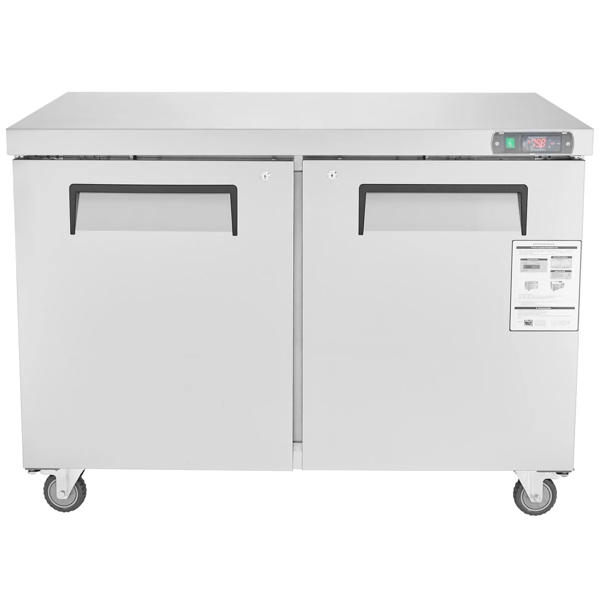 VEVOR VEVOR KTF-48B1 48" Frozen Prep Table 12.9 Cu. Ft — product photo