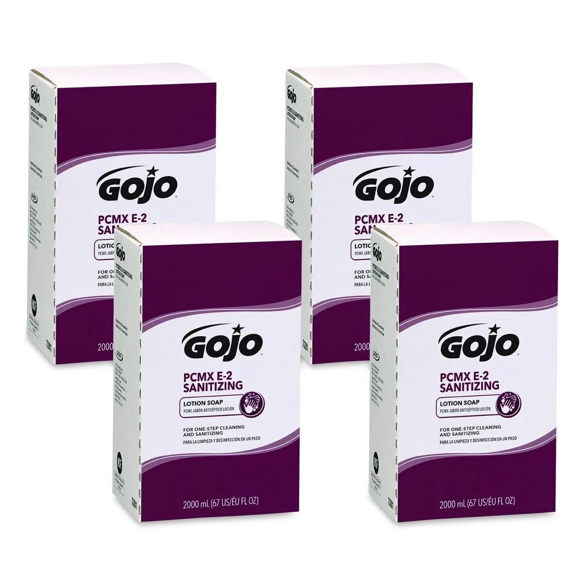 Clear 2000 mL refill bag-in-box for PRO TDX dispenser