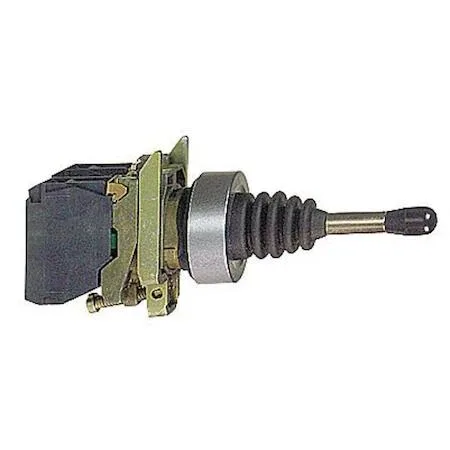 Schneider Electric 22 mm metal joystick operator, chromium bezel, four-direction control