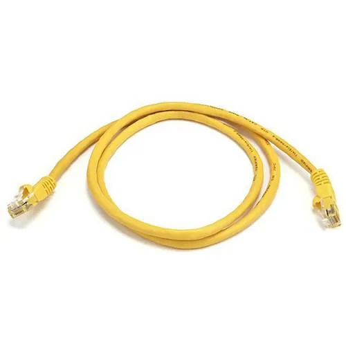 Monoprice Inc. Monoprice 102135 Cat5e network ethernet cable 350MHz 24AWG 0.9144m Yellow — product photo