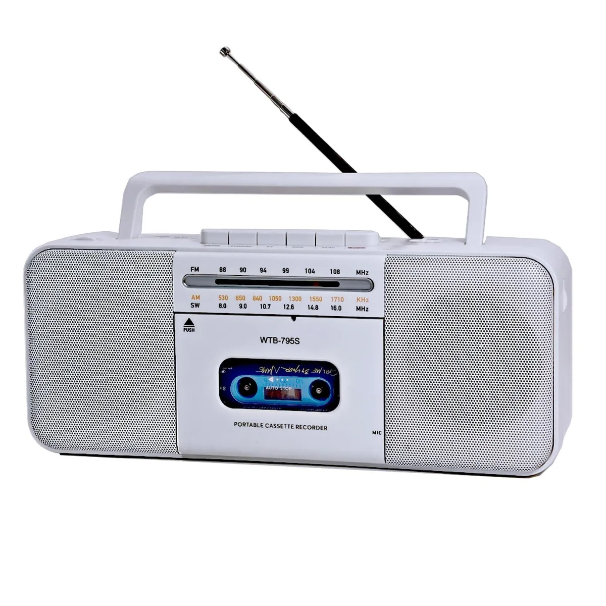  Wiithink WTB-795S-White Cassette Player 10W Black — product photo