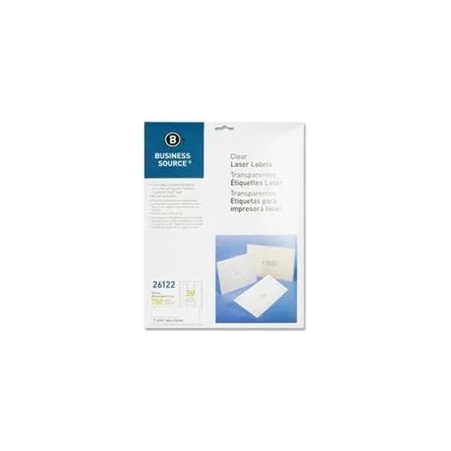 Business Source Business Source 26123 Laser Mailing Labels 1500 Pack — product photo