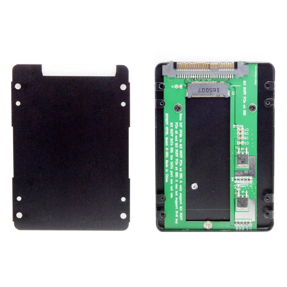 LORDWORLD LORDWORLD U.2 SFF-8639 to M.2 M-Key Adapter with Black Case — product photo