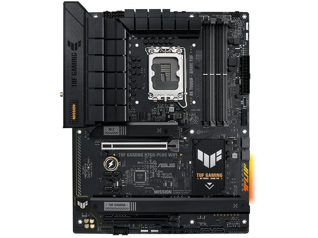 ASUS ASUS TUF GAMING B760-PLUS WIFI DDR5 192GB ATX Intel motherboard — product photo