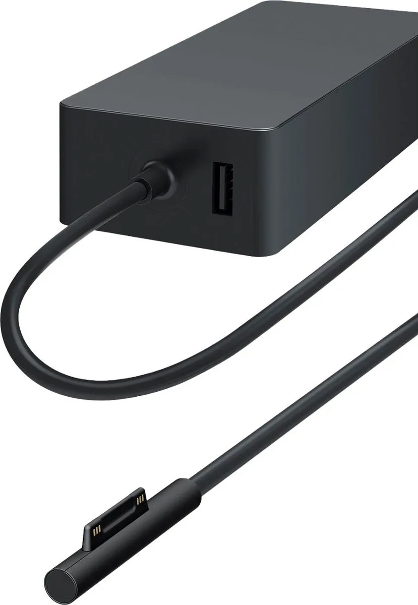 Microsoft Microsoft Surface 65W Power Supply Black W8Y00001 — product photo