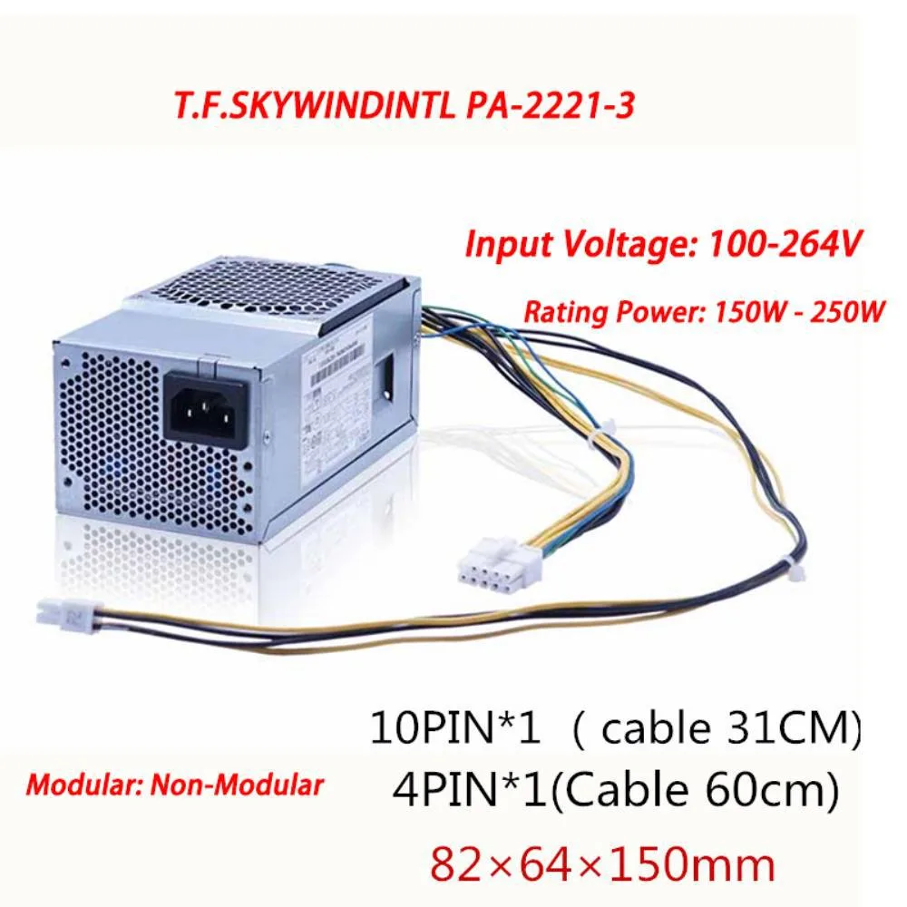 Ruth's sister Ruth's sister PA-2221-3 internal power cable 10pin 31cm + 4pin 60cm — product photo
