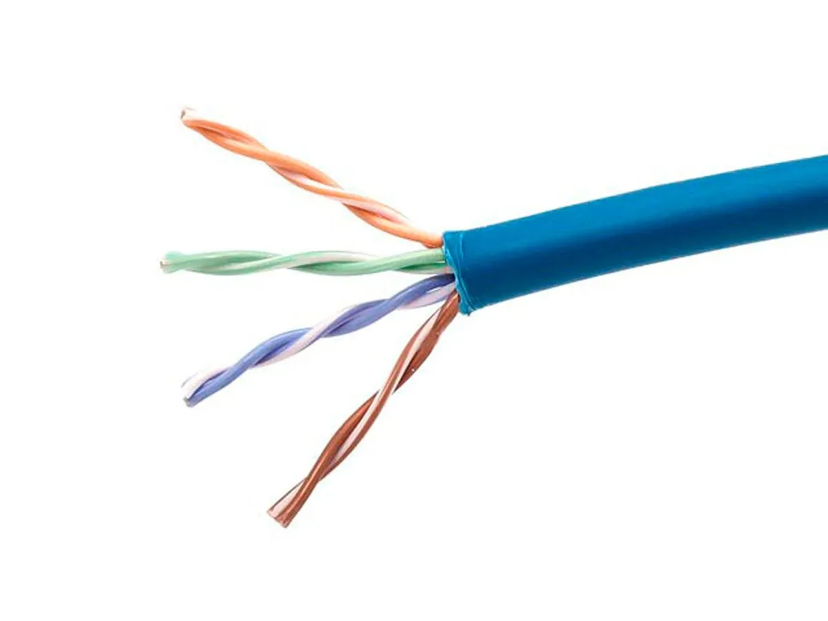Monoprice Inc. Monoprice 111437 Cat5e Bulk Cable 1000 ft White 24AWG Solid Copper Plenum 350MHz — product photo