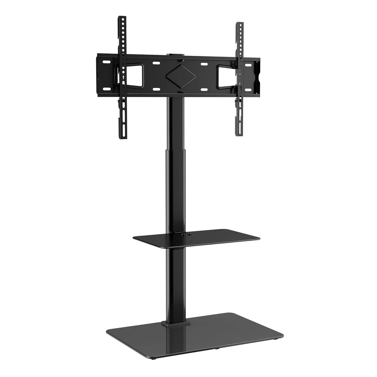 tuphen tuphen Swivel Tall TV Stand 32-65 inch .4 Tempered Glass Base Home Entertainment — product photo