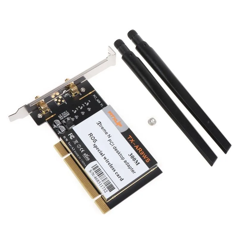 YINGHUA YINGHUA AR9223 PCI 300M Wi-Fi Adapter 2 Antenna — product photo