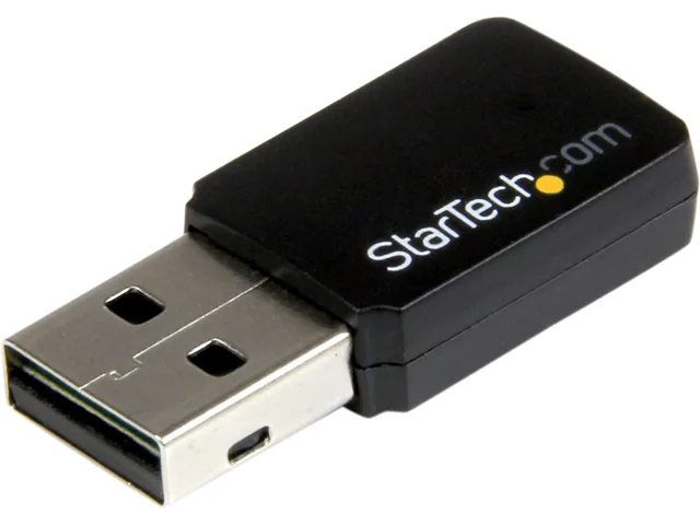 STARTECH STARTECH USB433WACDB AC600 Dual Band USB 2.0 Wi-Fi Adapter — product photo