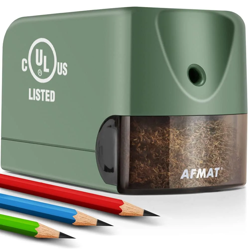  AFMAT PS105 Electric Pencil Sharpener 6.5-8mm 10000 Sharpenings — product photo