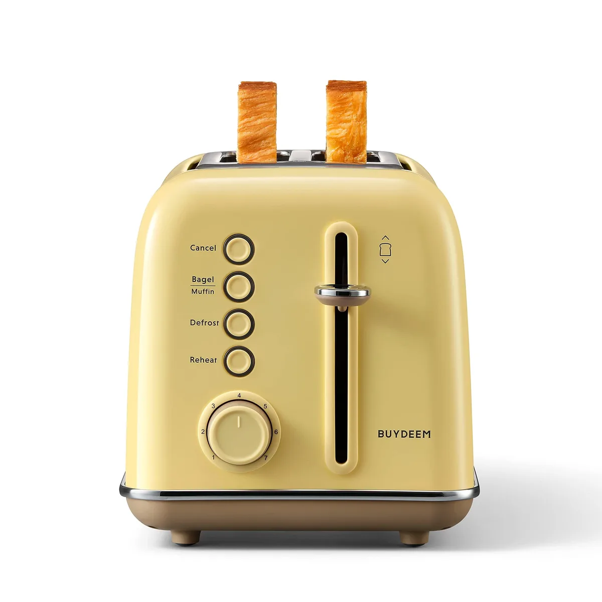  BUYDEEM DT620 2-Slice Toaster 1.5" Slots 7 Shades Purple — product photo