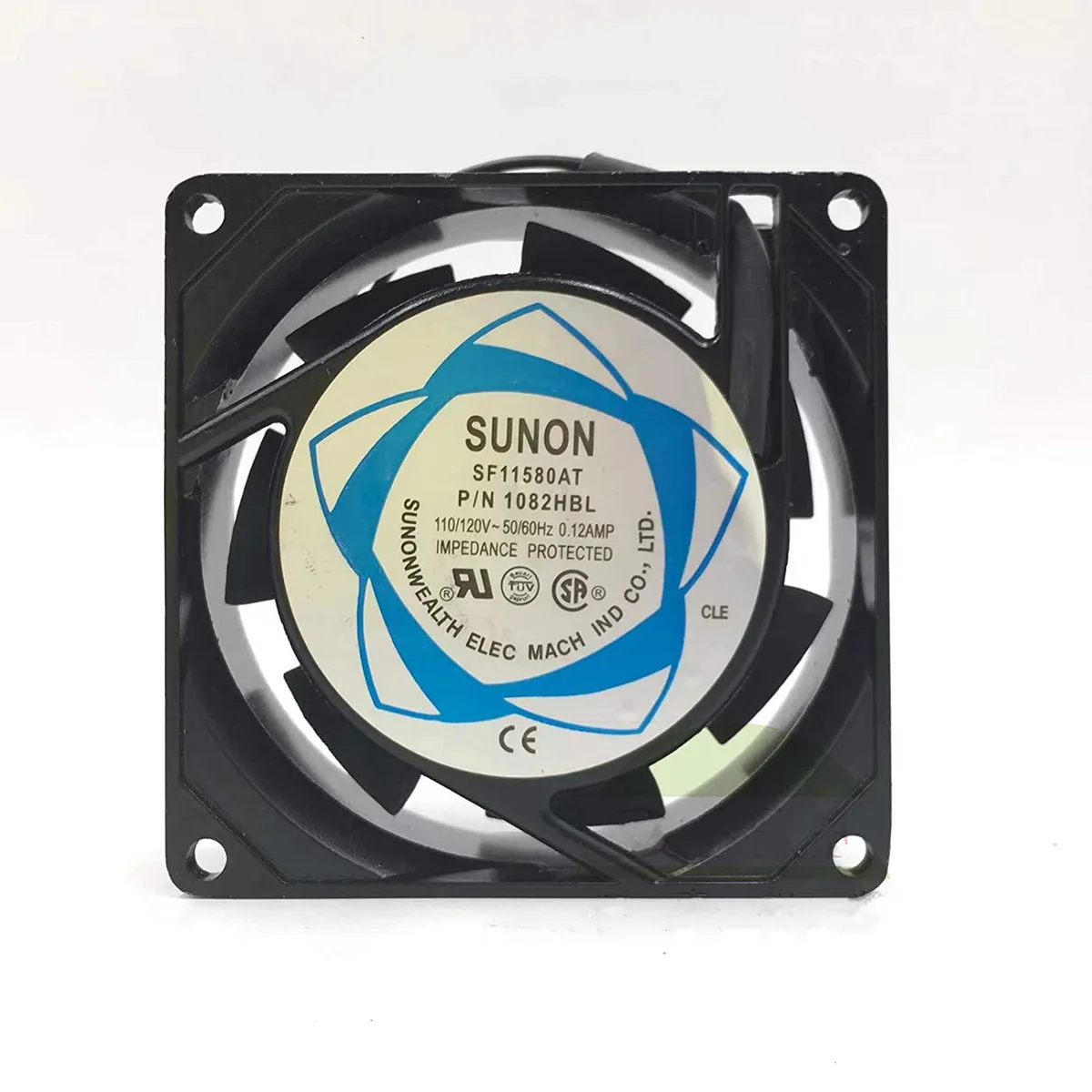 CAFELE CAFELE SF11580AT 110V 0.12A 80mm 2-wire case fan — product photo