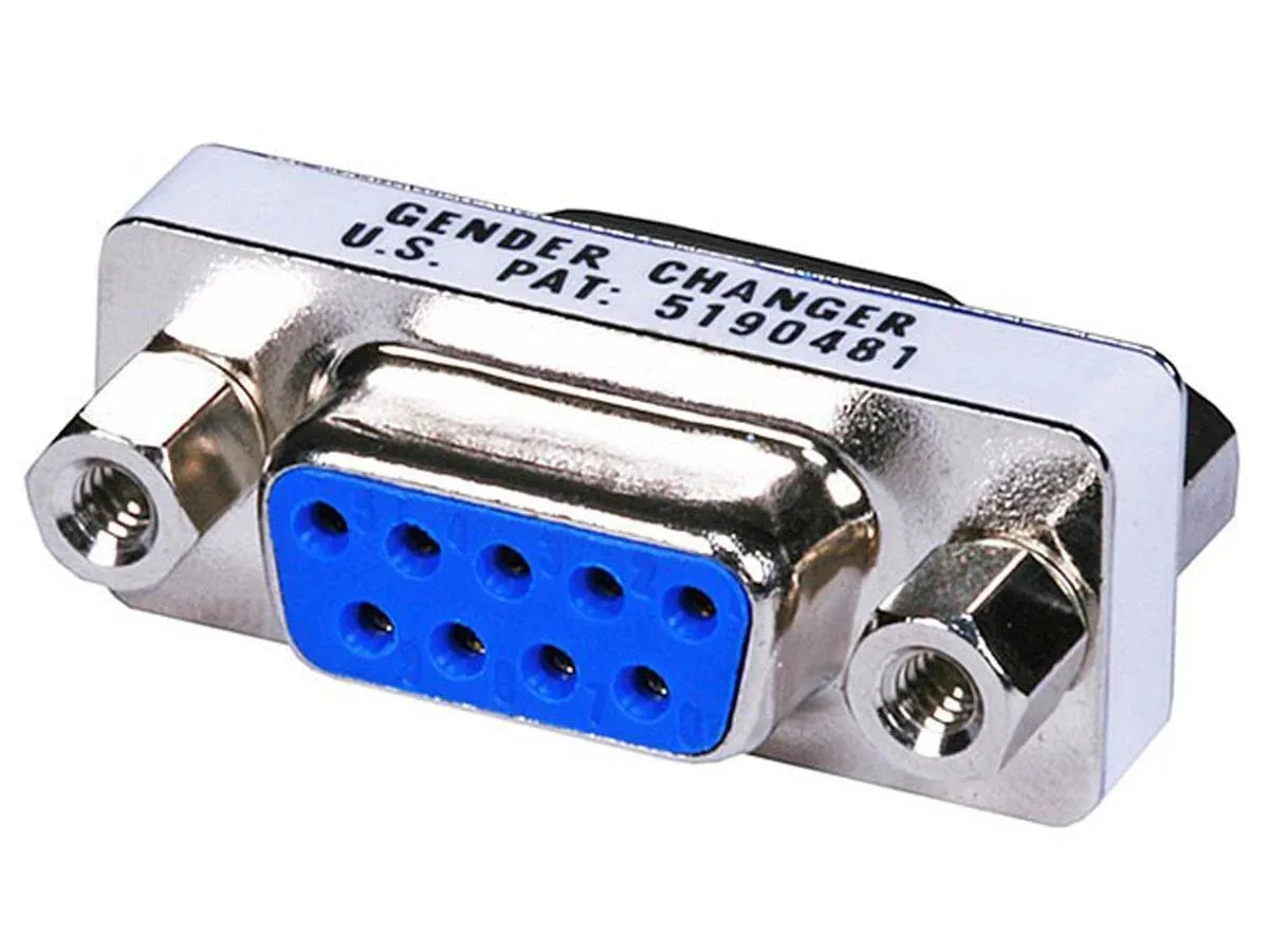 Monoprice Inc. Monoprice Inc. 1186 DB9 Female/Female Mini Gender Changer — product photo