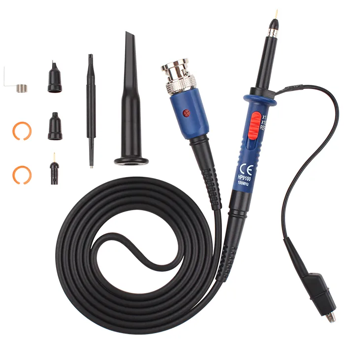 Electronix Express Electronix Express HP-9100 100 MHz Oscilloscope Probe x1 x10 Switchable measurement tool — product photo