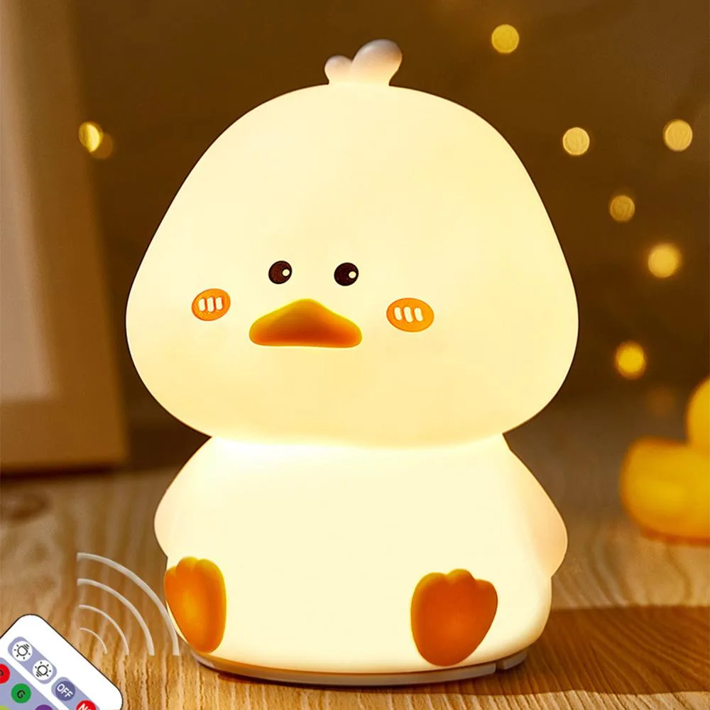 Apec CCTV Apec CCTV Duck Night Light 1200mAh Rechargeable Silicone Desk Lamp — product photo