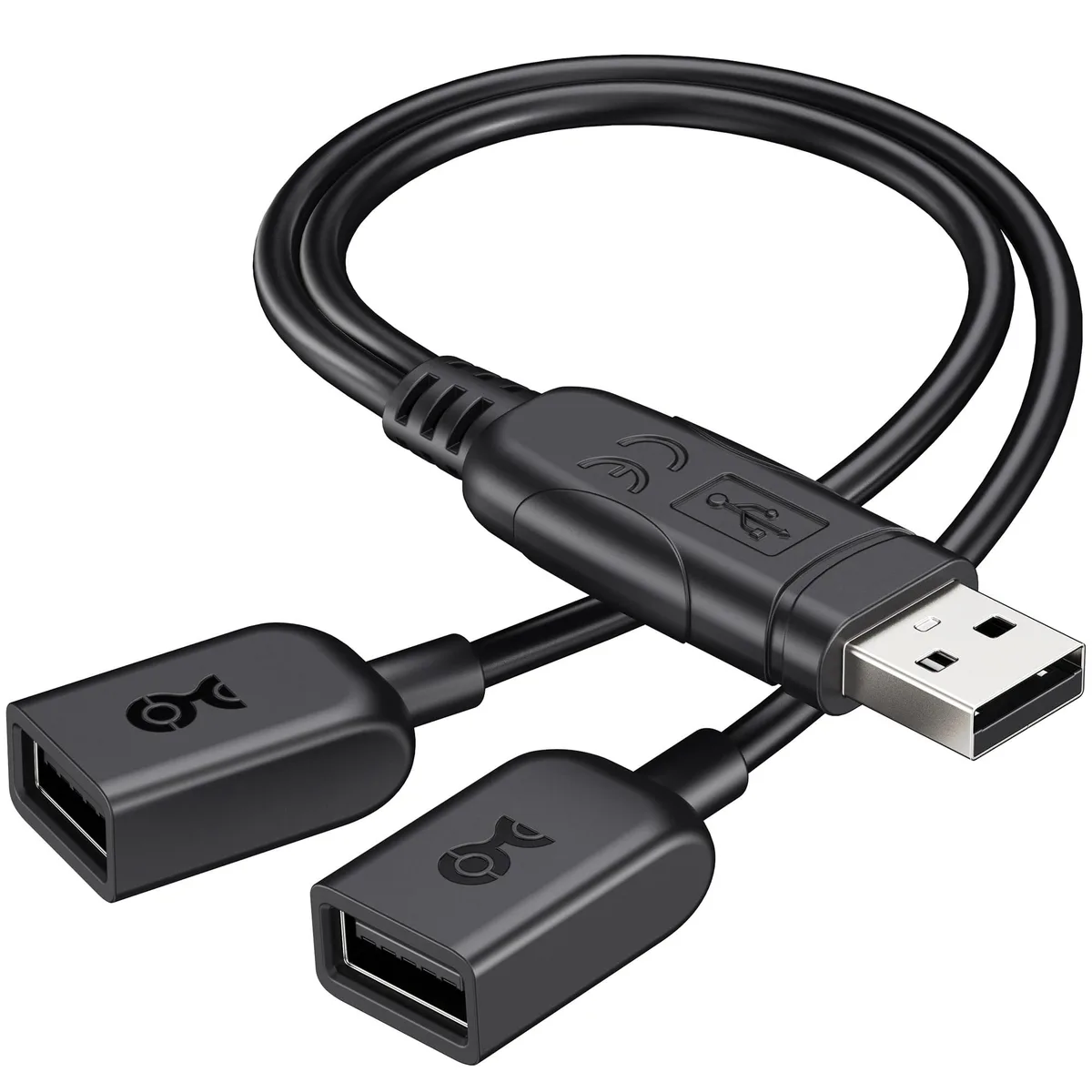 No Sew No Sew USB 2.0 Y Splitter 1ft Model 202074 — product photo