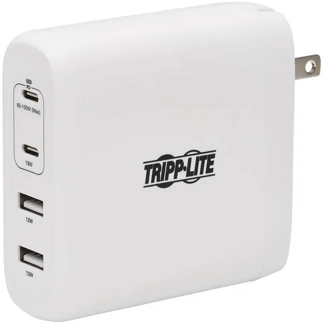Tripp Lite Tripp Lite U280W04100C2G 4-port 100W USB-C wall charger cover — product photo