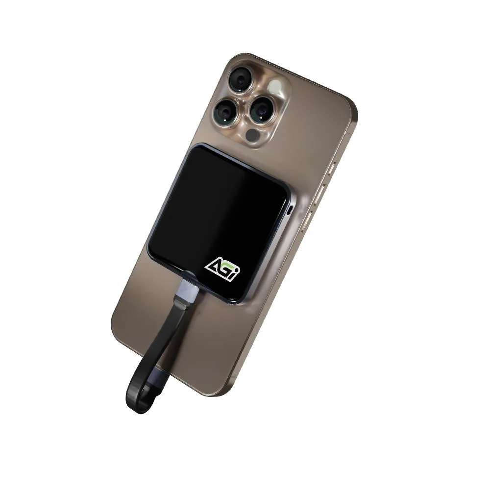 AGI AGI EDM38 2TB portable SSD Type-C USB 3.2 Gen 2x2 Black — product photo