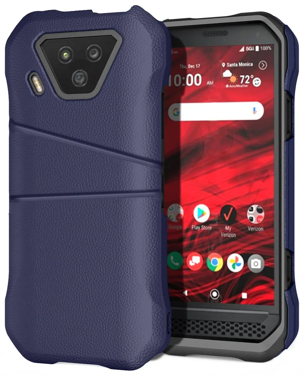 Nakedcellphone Nakedcellphone Slim Wallet Case Navy for Kyocera DuraForce Ultra 5G E7110 — product photo