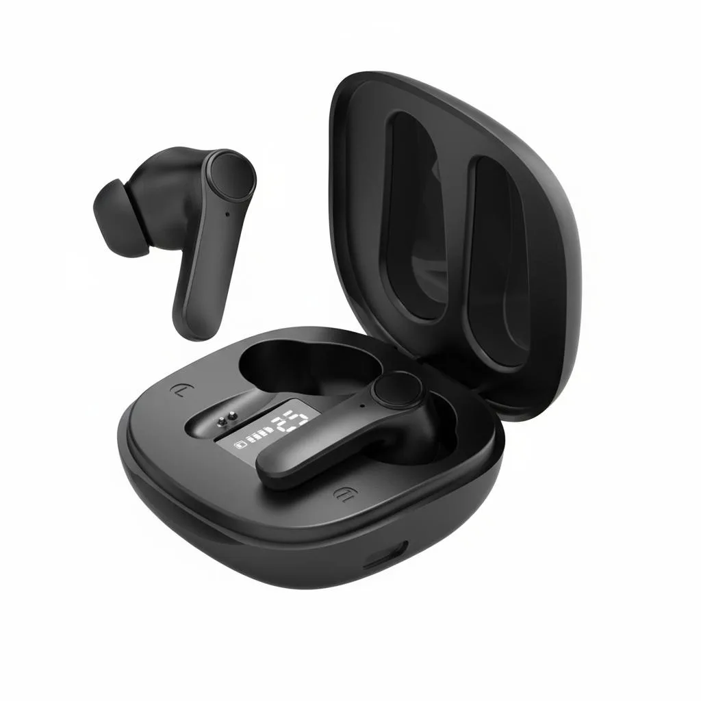 The Perfect Part The Perfect Part Translator Earbuds 144 Languages Black Bluetooth 5.0 — product photo