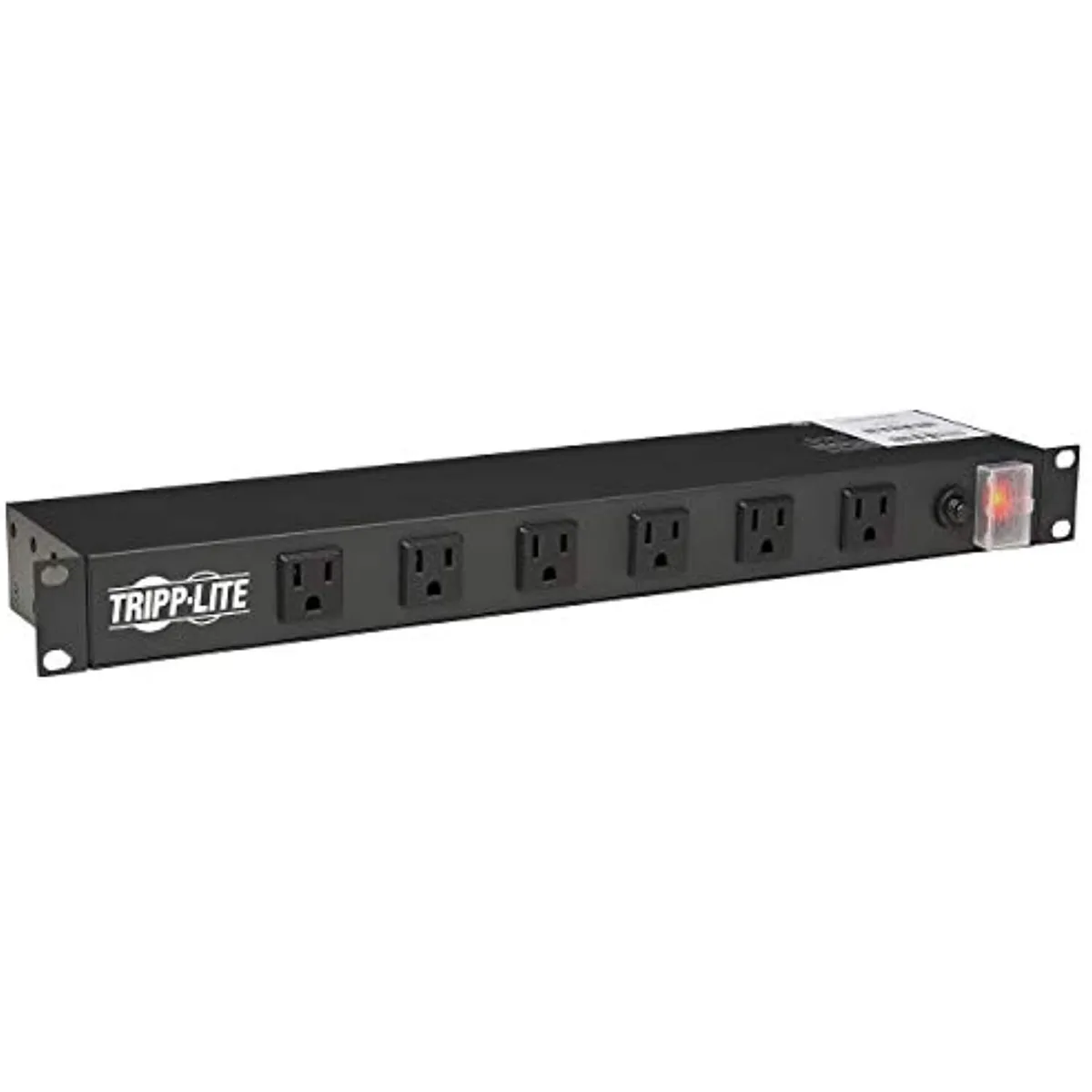Tripp Lite Tripp Lite RS1215-RA 1U Rackmount Power Strip 12 Outlets 15A 15ft Cord 5-15P Black — product photo