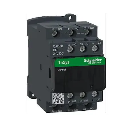 Schneider Electric Schneider Electric CAD50BD IEC Control Relay 5NO 24V DC 10A — product photo