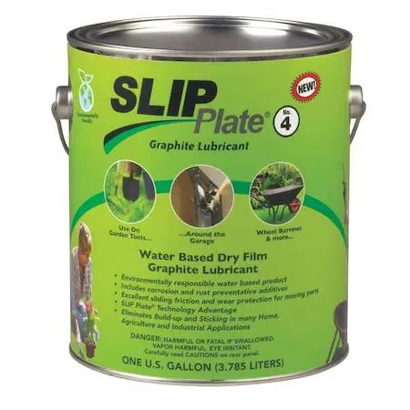 Slip Plate Slip Plate SLIP4-4X1G dry lubricant 1 gal can water base — product photo