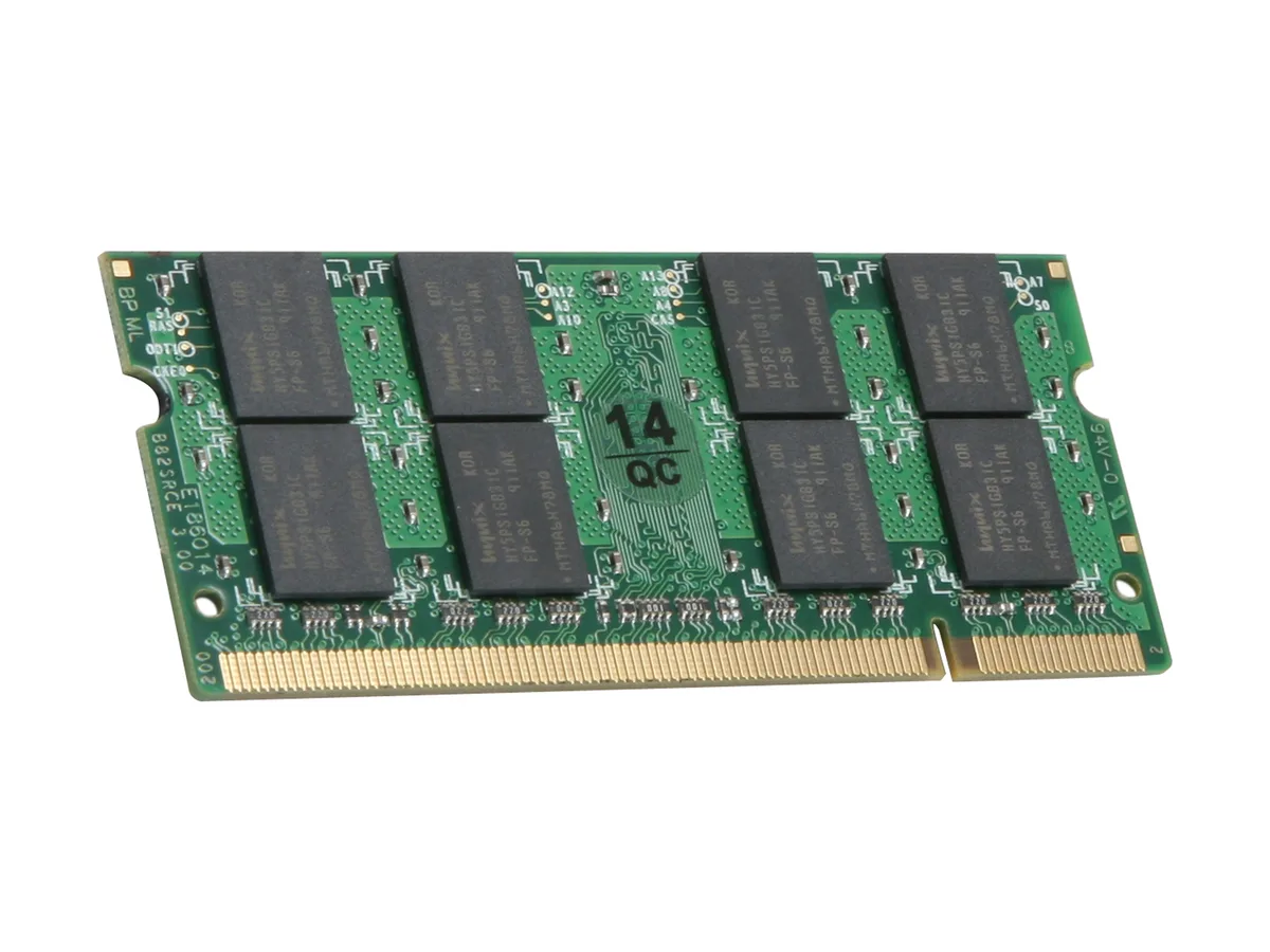 SUPER TALENT SUPER TALENT T800SB2G/V 2GB DDR2 800 laptop RAM — product photo