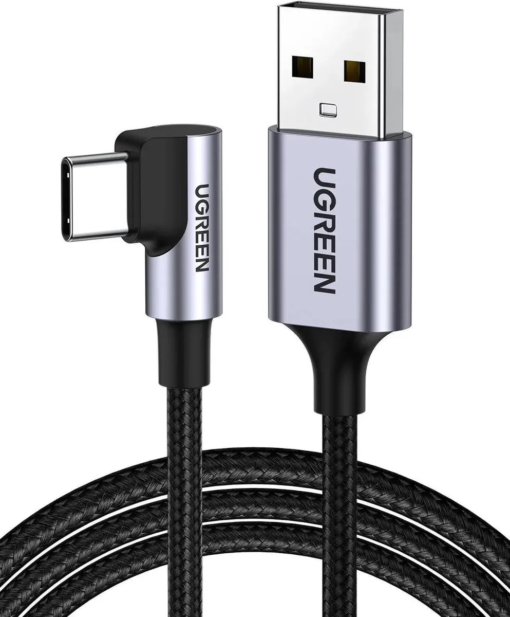 SMUGDESK SMUGDESK 90 Degree Right Angle USB-A to USB-C Cable 3.3FT — product photo