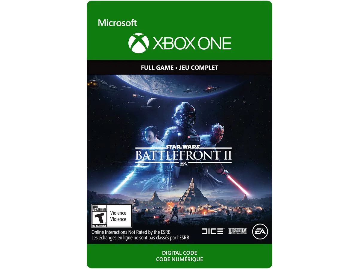 Electronic Arts Electronic Arts G3Q-00317 Star Wars Battlefront II Standard Edition Xbox One downloadable game — product photo
