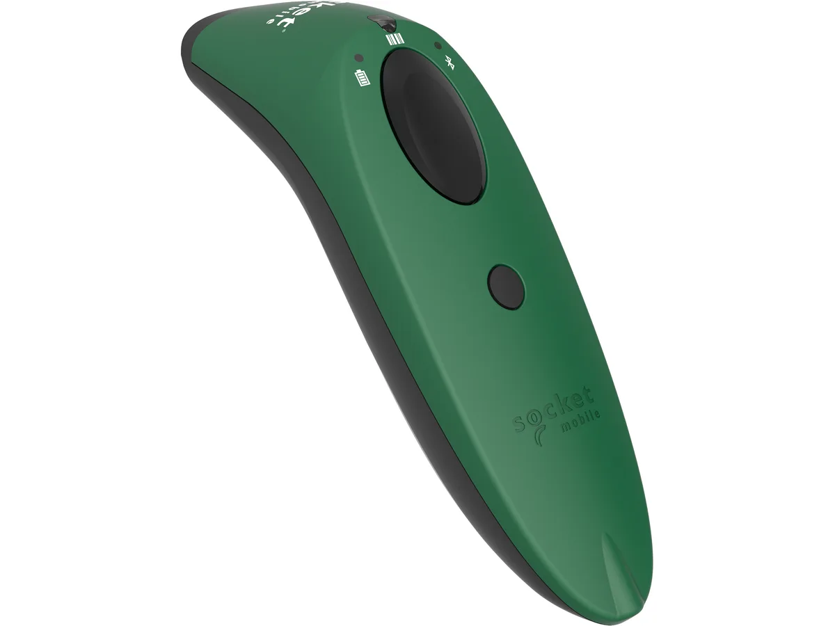 Socket Mobile, Inc. Socket Mobile, Inc. CX3417-1836 SocketScan 740 1D/2D barcode scanner Green — product photo