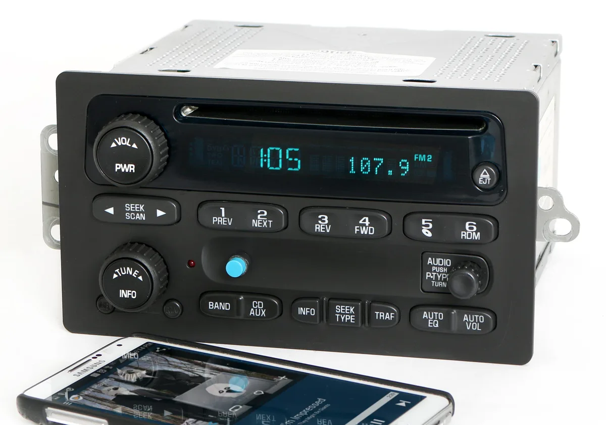1 Factory Radio 1 Factory Radio 10357894 AM FM CD Bluetooth Receiver — product photo