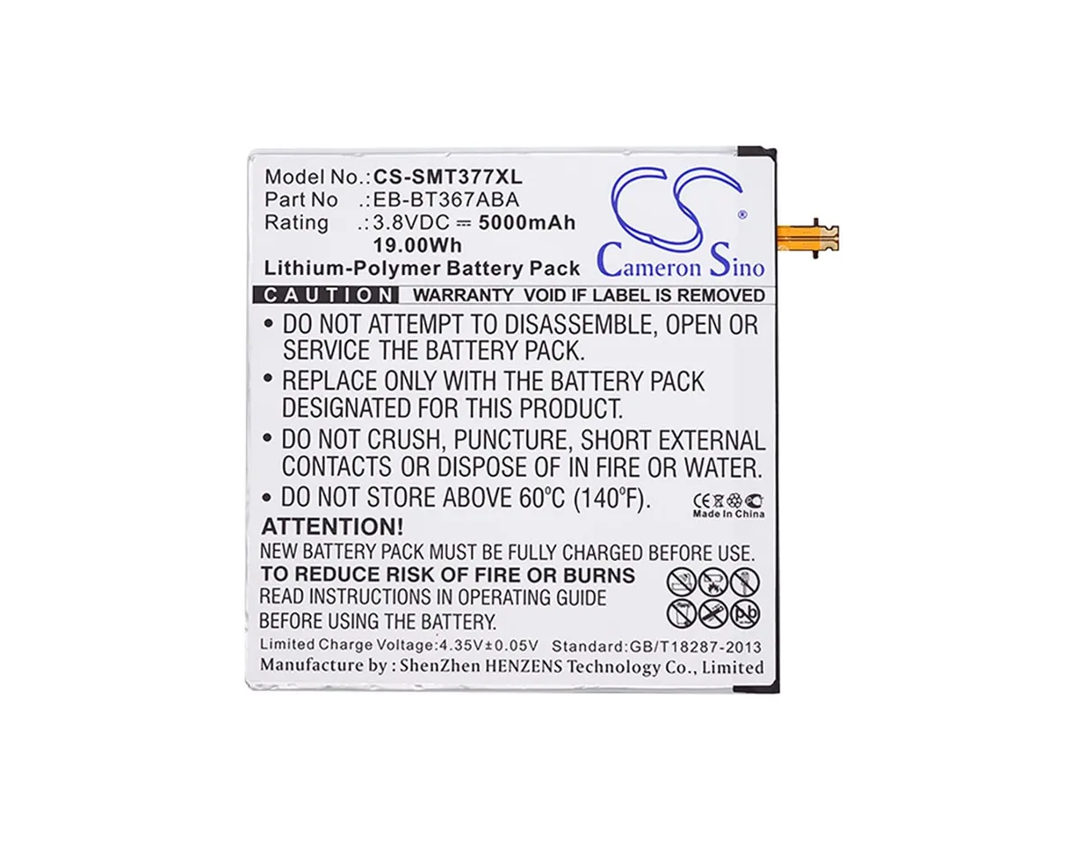  Cameron Sino 5000mAh Tablet Battery EB-BT367ABA — product photo
