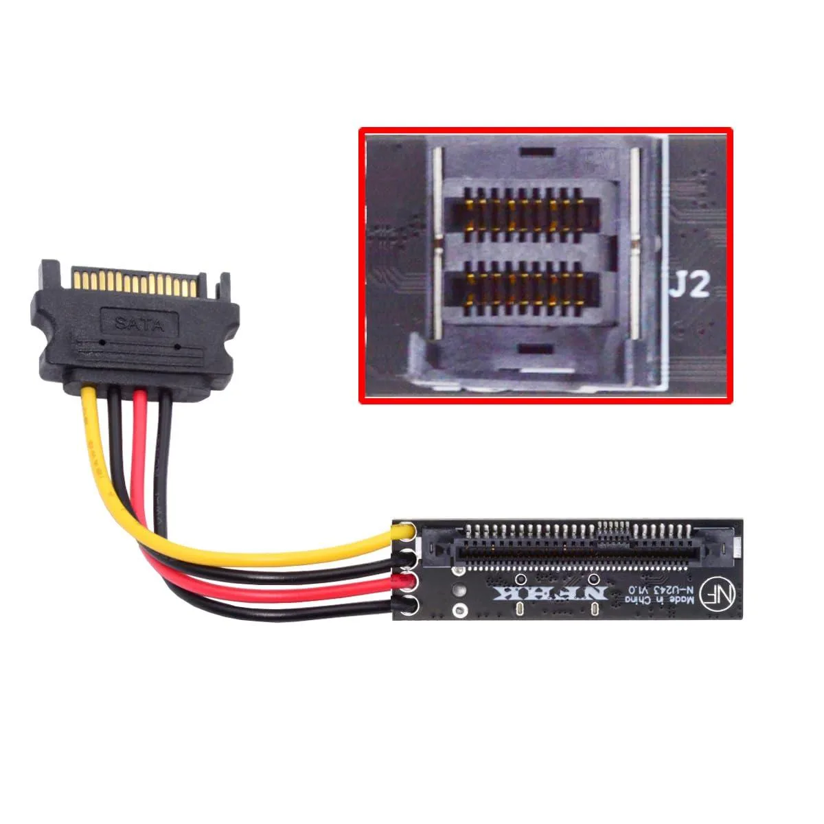 Vszerda Vszerda SFF-8643 Female to U.2 SFF-8639 U.3 NVME Adapter — product photo