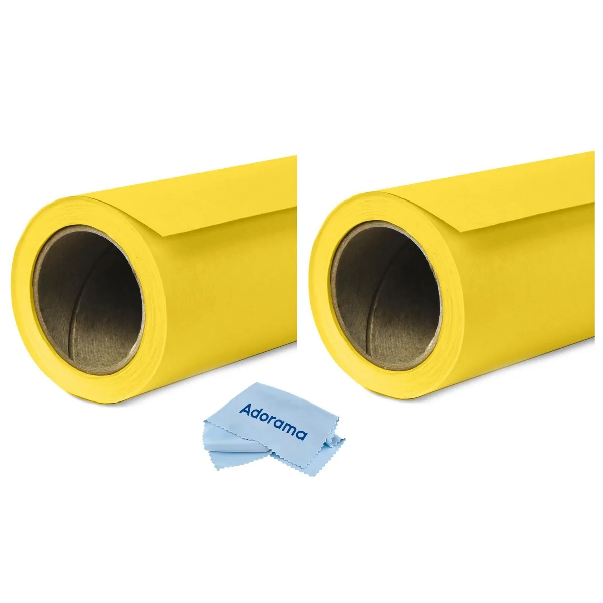SAVAGE SAVAGE Widetone Seamless Background Paper 2 Pack 86" x 36' Canary #38 — product photo