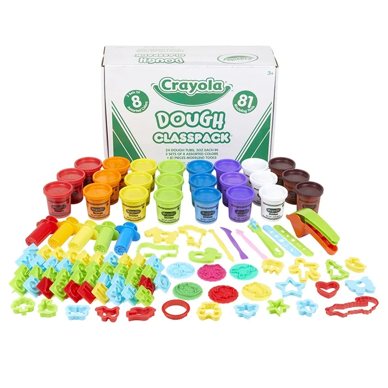 Crayola Crayola 570172 Classpack Dough 24 tubs 81 tools collectible — product photo