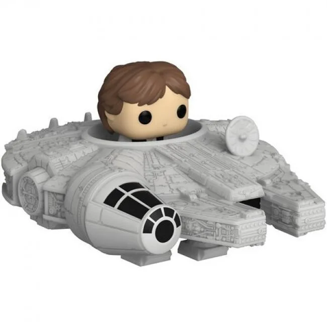 Funko Funko 83623 Bitty POP! Ride Han Solo Millennium Falcon action figure — product photo