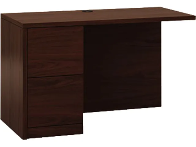 HON HON 105906LNN 10500 Series L Workstation Return Left File/File Pedestal Mahogany office furniture — 商品写真