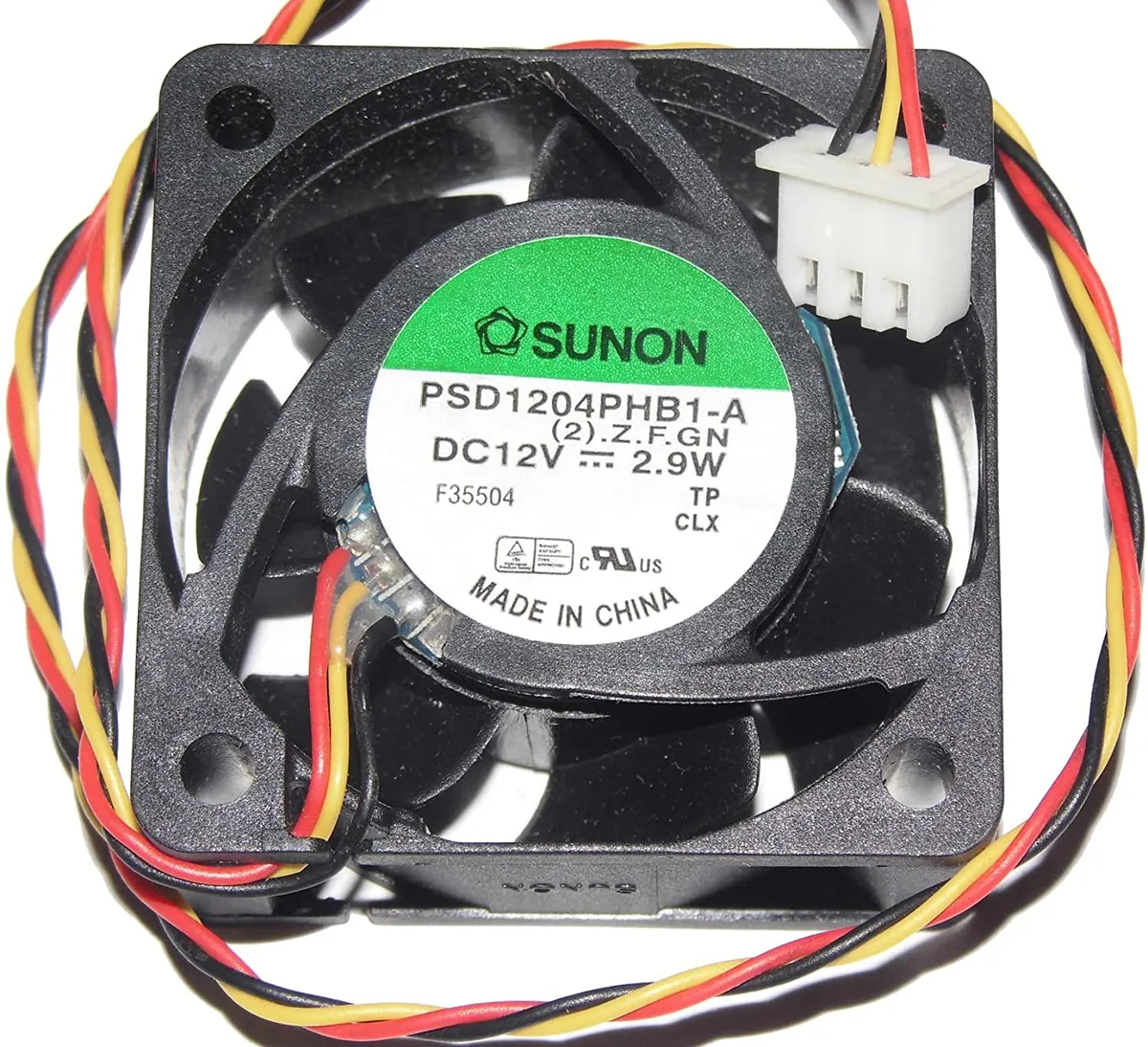 CAFELE CAFELE PSD1204PHB1-A 40x40x15mm 12V 2.9W 3-Wire Case Fan — product photo