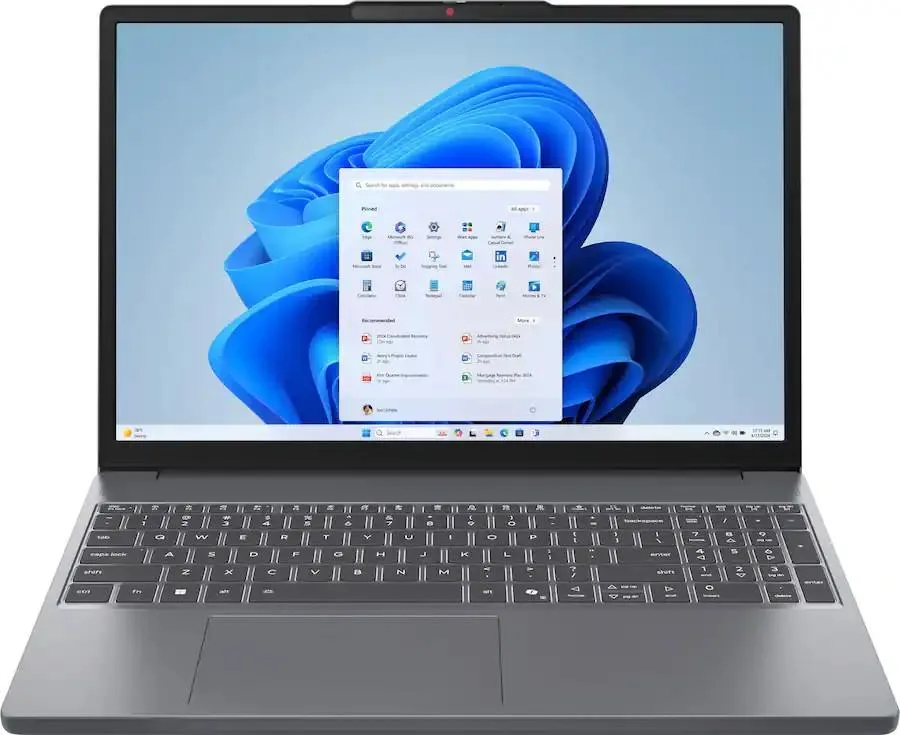 Lenovo Lenovo IdeaPad Slim 3 83K700TUUS laptop Ryzen 7 170 16GB 512GB 15.3" touchscreen — product photo
