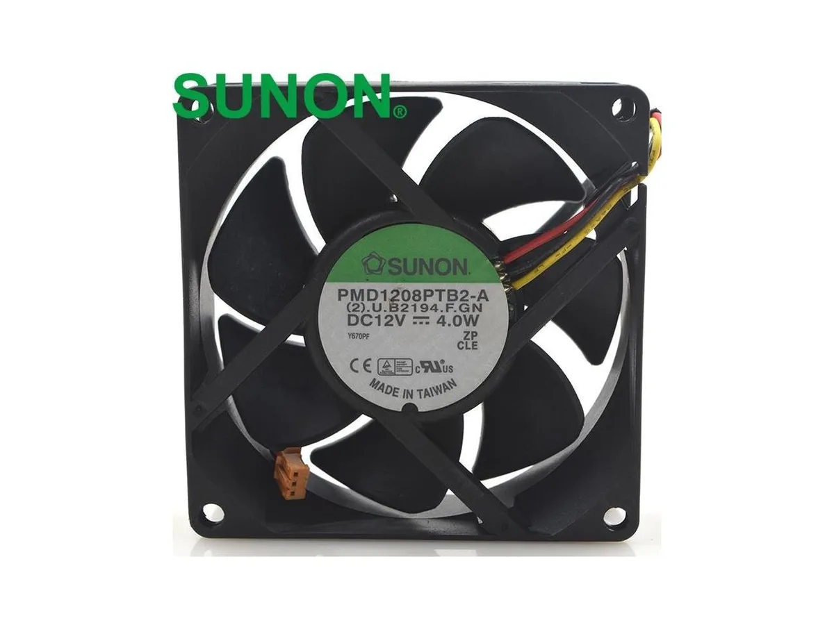 Fans Fans PMD1208PTB2-A 8025 80mm 12V 4.0W 3-Wire Blower Case Fan — product photo