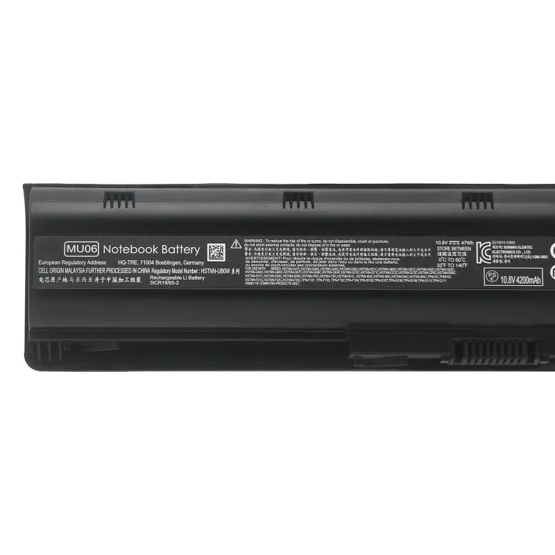 POWER-FENG POWER-FENG 47Wh 10.8V laptop battery MU06 for HP G32 G42 G56 G62 G72 — product photo