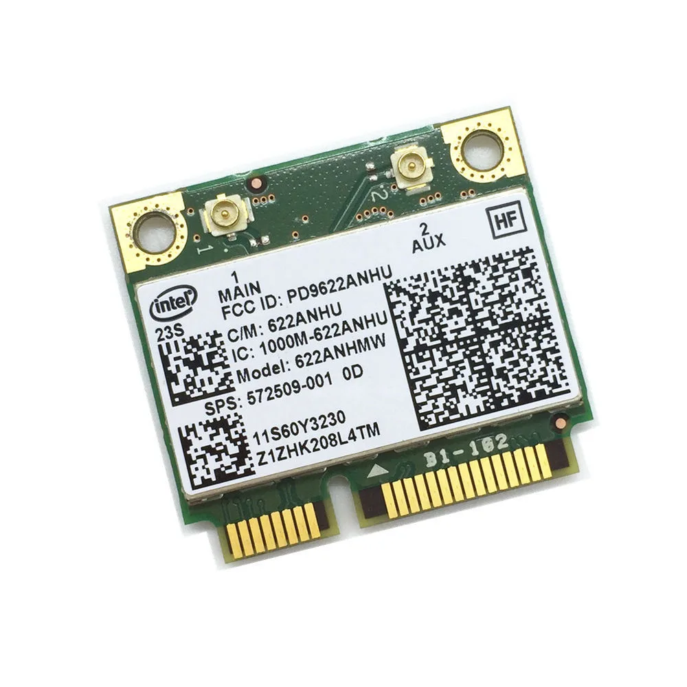HP HP Intel Centrino 6200 Half Mini PCIe Wi-Fi Adapter 572509-001 — product photo