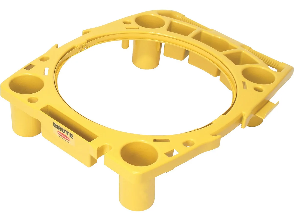 Rubbermaid Commercial Rubbermaid Commercial 9W8700YW Brute Rim Caddy Yellow 44-gallon cleaning — product photo