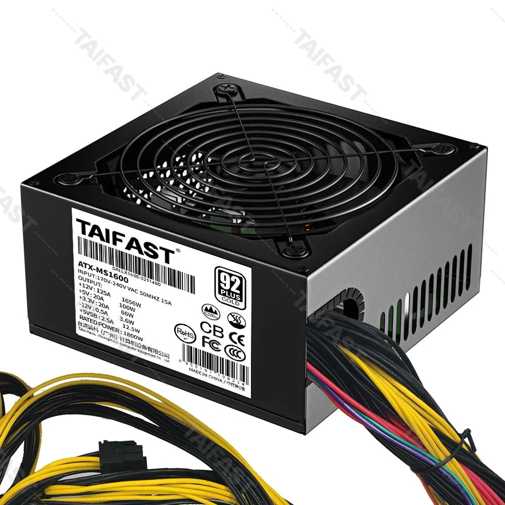 Taifast Taifast 800w 800 W 80 PLUS ATX 12V v2.3 Power Supply — product photo