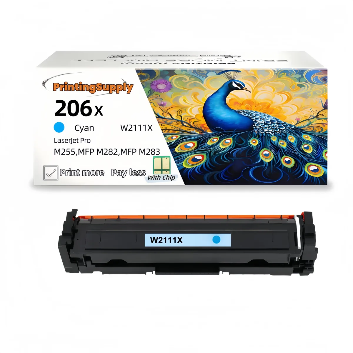 Ninestar Technology Ninestar Technology 206X High-Yield Cyan Toner Cartridge — product photo